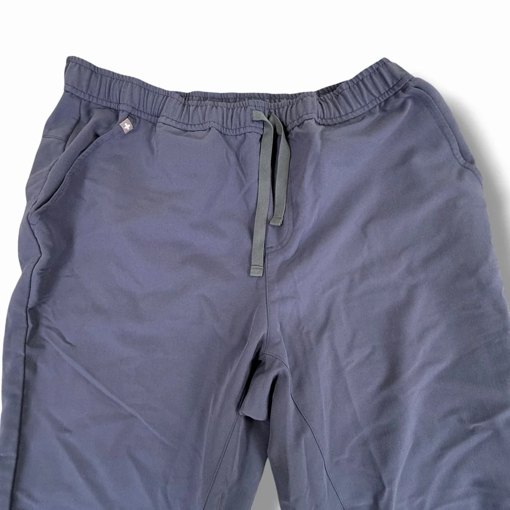 FIGS Mens Jogger Scrub Pants Blue XL Short MXXSW2004S PO 2703